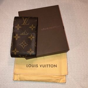 Louis Vuitton monogram style cigarette case